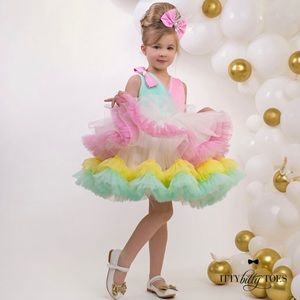 Itty bitty toes 3T girl dress